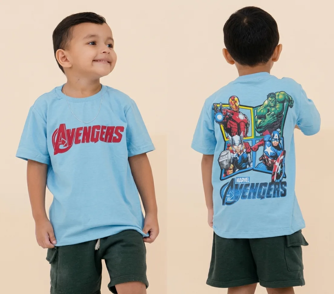 Camisetas Infantis Temáticas Masculina Pirilampo Kids Azul