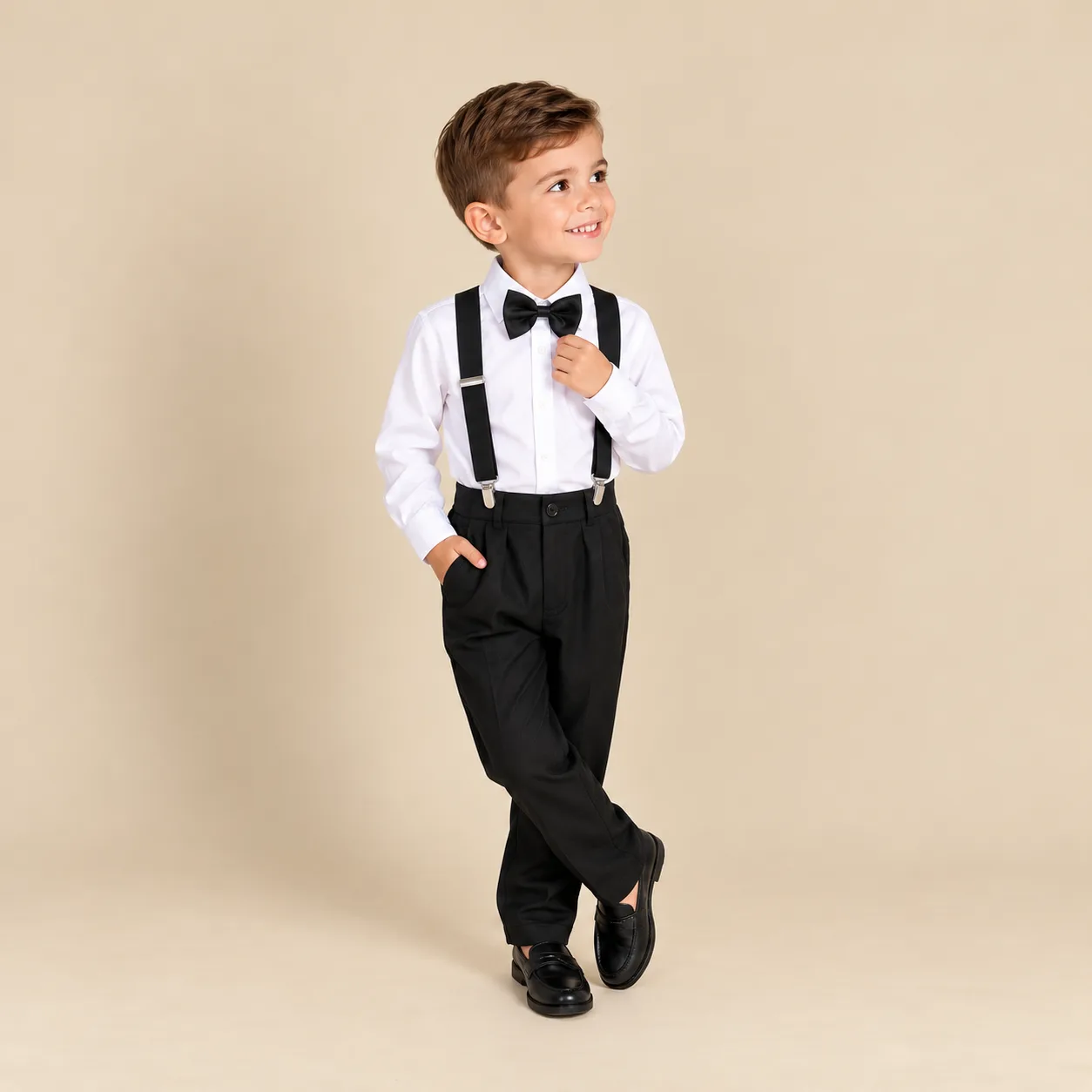 Conjunto Social Infantil Masculino Pirilampo Kids Preto