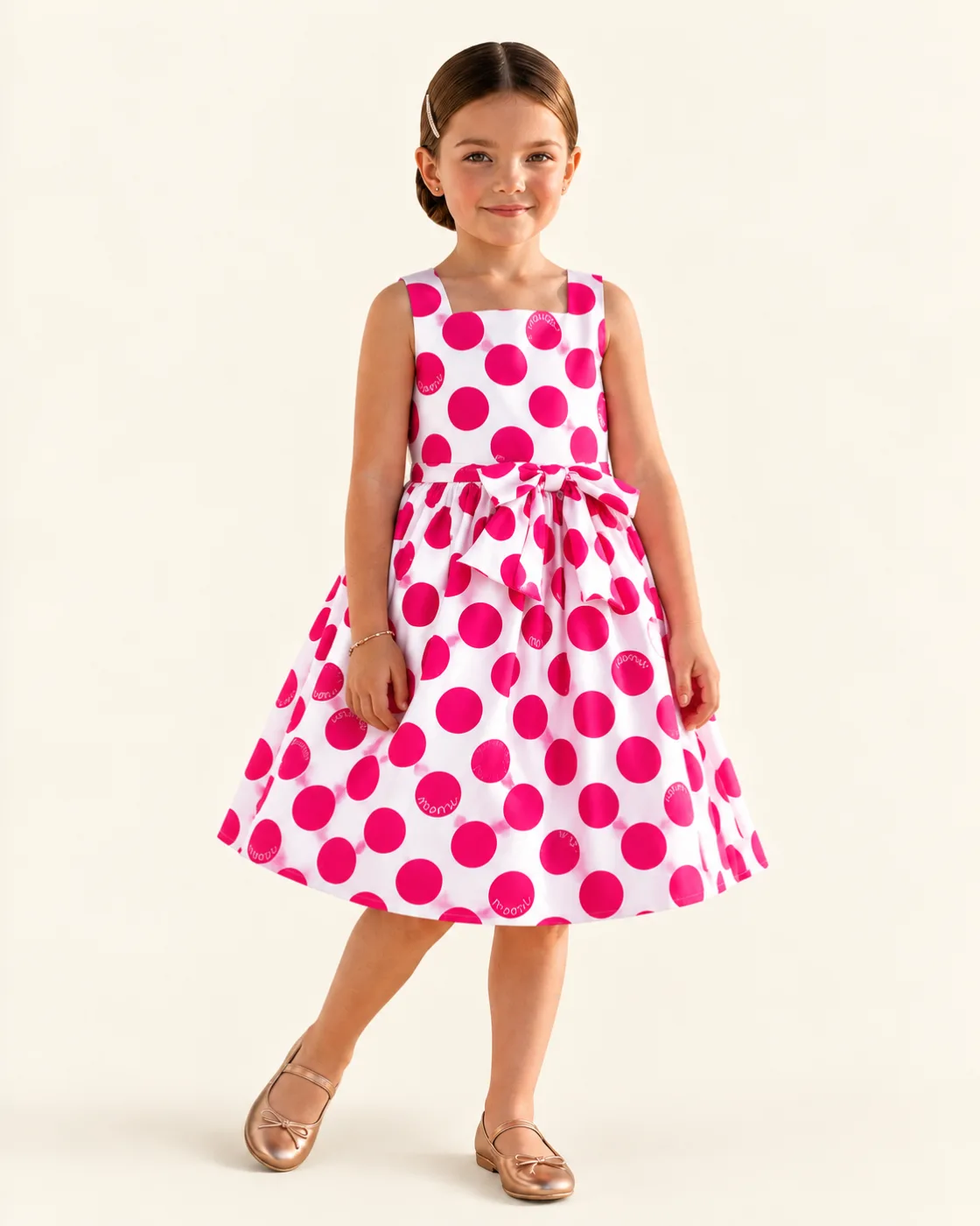 Vestido Infantil Menina Pirilampo Kids Branco