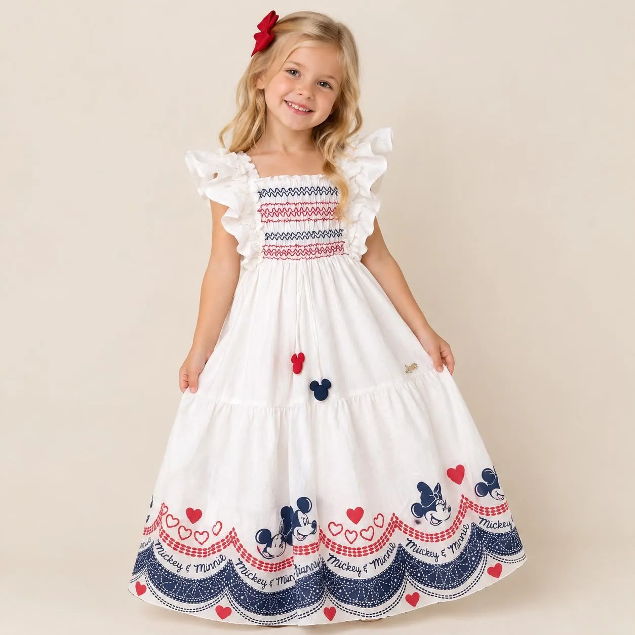 Vestido Infantil Menina Pirilampo Kids P543 Branco