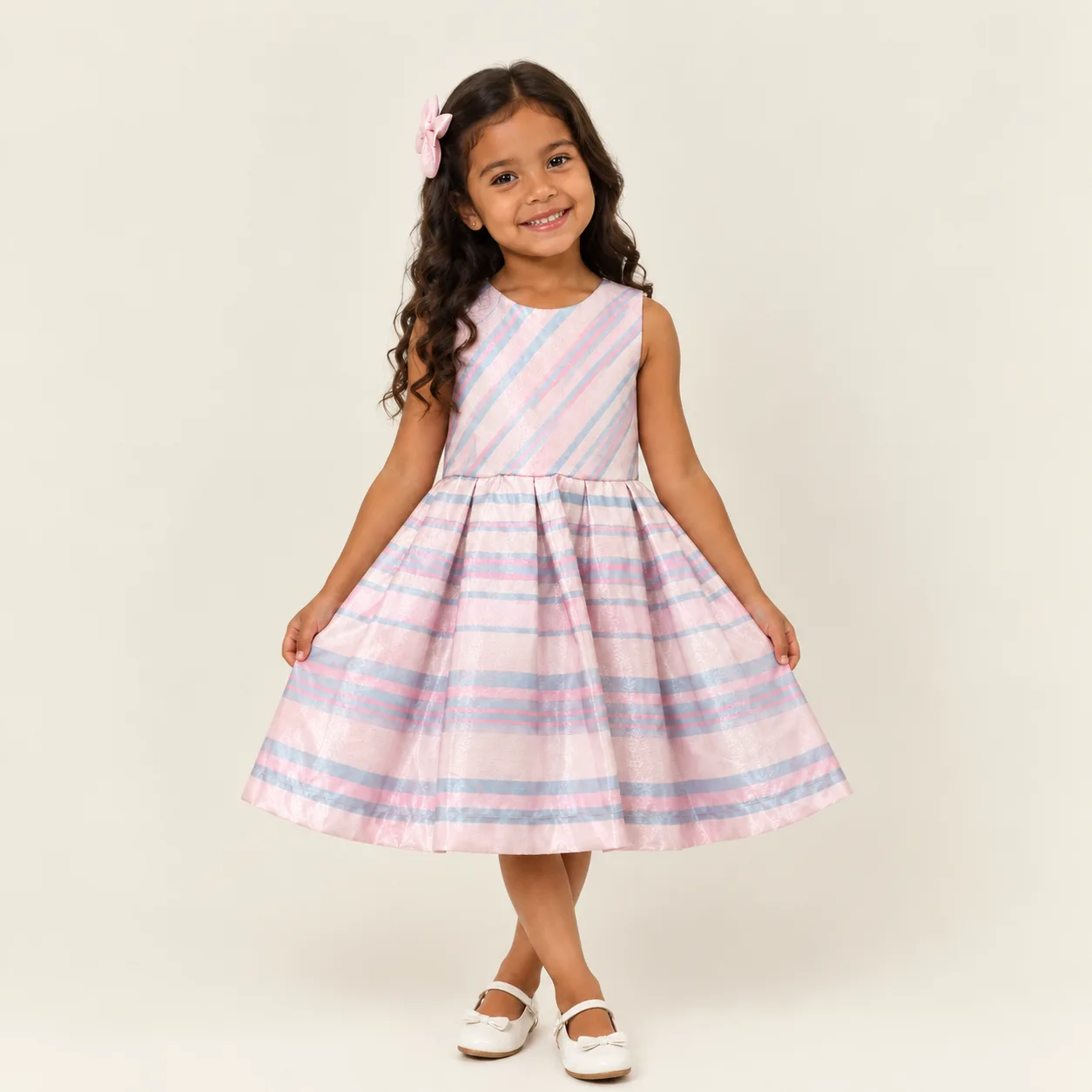 Vestido Infantil Menina Pirilampo Kids Rosê