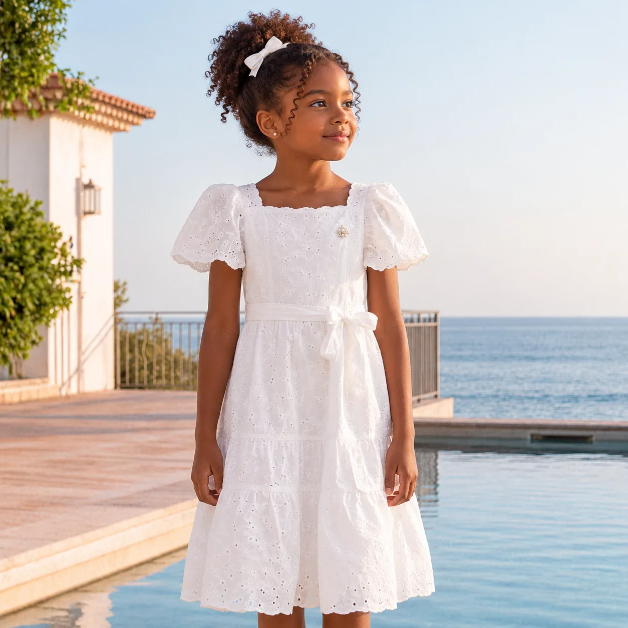 Vestido Batizado Infantil Menina Pirilampo Kids