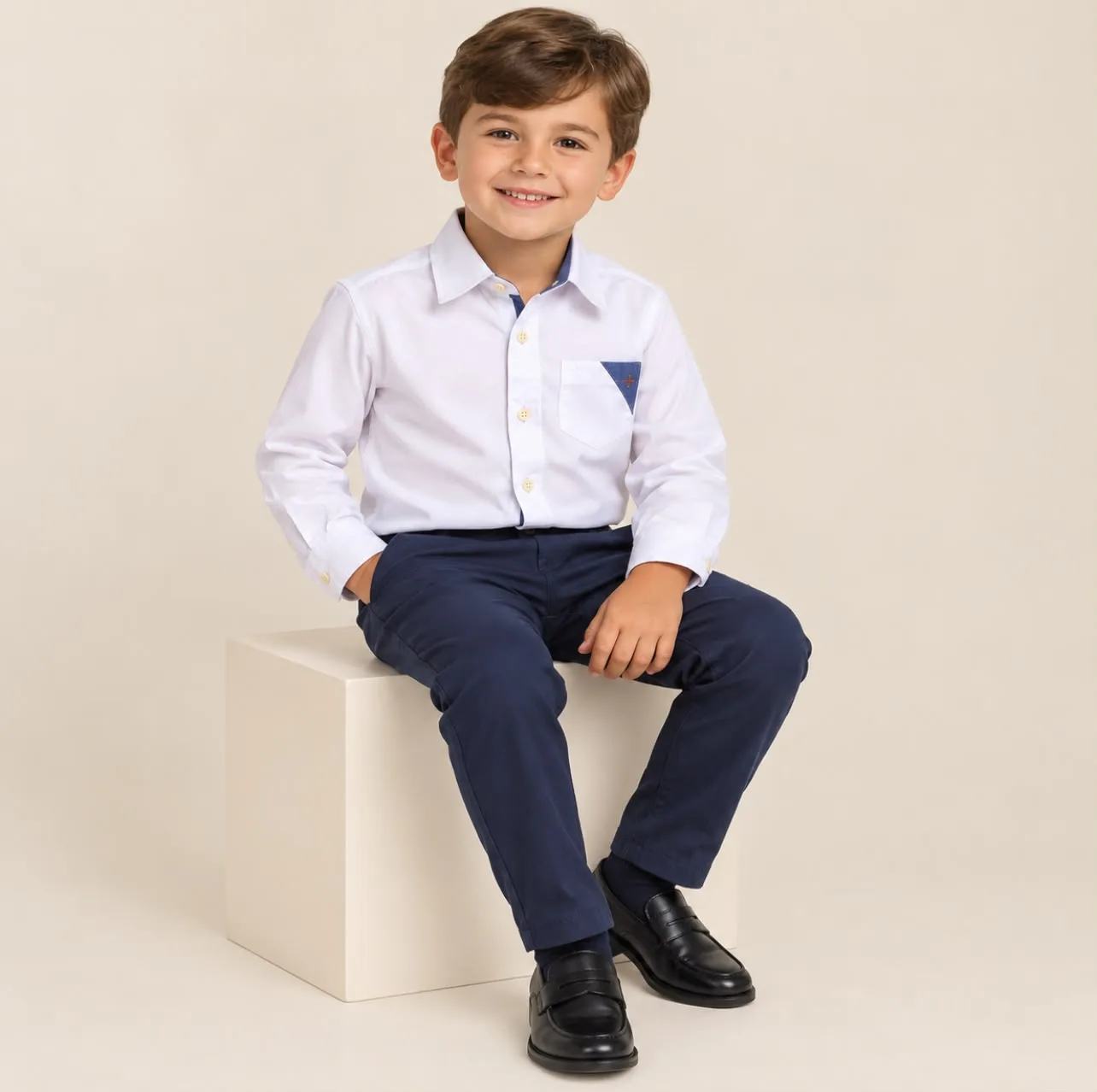 Camisa Infantil Menino Pirilampo Kids CAL MASC CRAWL Branco