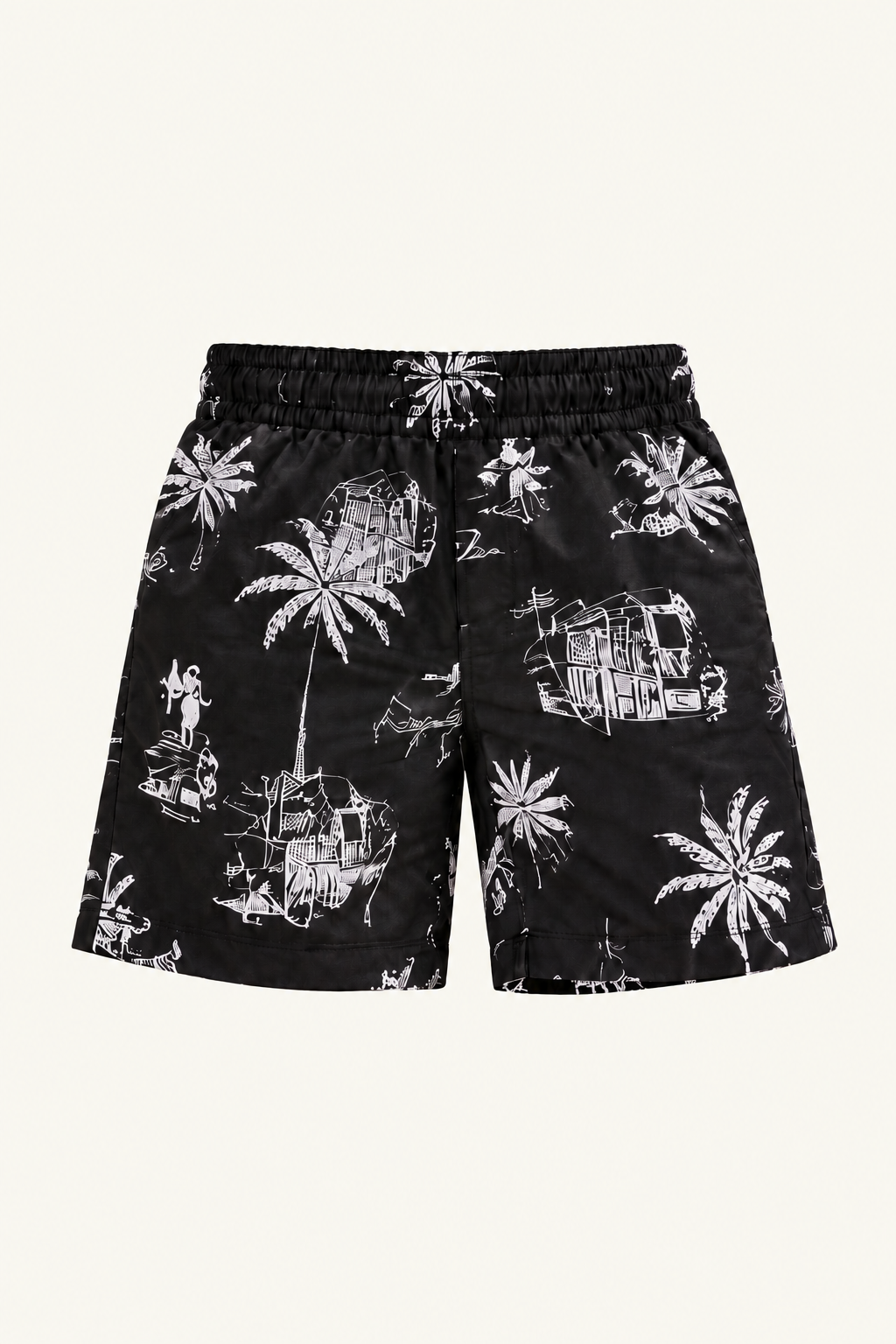 Bermuda Infantil Menino Tactel Pirilampo Kids Preto
